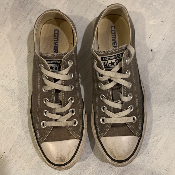 Converse Low-Top Canvas Sneaker - Grey - Picture 2 of 7